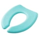 thumbnail image 1 of Funda para asiento de inodoro, cojín suave e impermeable para asiento de inodoro, universal, con diseño autoadhesivo para baño, 1 of 6