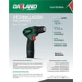 thumbnail image 2 of Atornillador Inalambrico 12v Bateria Herramienta High Power Oakland TC-1500-HIGH, 2 of 2