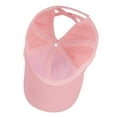 thumbnail image 4 of Womens Criss Cross Ponytail Baseball Cap High Messy Bun Ponycap Quick Drying Mesh Trucker Hat, 4 of 7