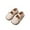 White, variant on Cathalem Kids Sandals Girls Girls Dress Shoes Flat Sandals Princess Flat Flower Wedding Party Glitter Shoes for Kids Toddler (Brown,2.5)