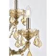 thumbnail image 6 of Maria Theresa 7 light Golden Teak Wall Sconce Golden Teak (Smoky) Royal Cut Crystal, 6 of 8