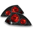 thumbnail image 6 of AKKON - For 2000-2002 Mitsubishi Eclipse Sport 2-Door Coupe JDM Black Tail Brake Lights Left + Right Pair, 6 of 6