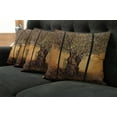 thumbnail image 5 of Ambesonne Colorful Throw Pillow Cover 4 Pack, Greece Olive Trees, 24", Multicolor, 5 of 5