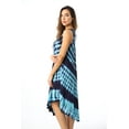 thumbnail image 3 of Riviera Sun Dress Dresses for Women (Turquoise / Navy, Small), 3 of 4