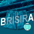 thumbnail image 2 of BRISIRA Bañador para hombre de secado rápido, pantalones cortos de playa de agua elásticos con entrepierna de 5 pulgadas con forro de compresión y bolsillo con cremallera, 2 of 5