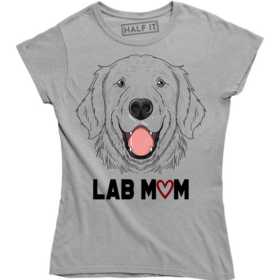 Lab Mom - Pets Dog Puppy Parent Labrador For Dog Lover Women's Tee