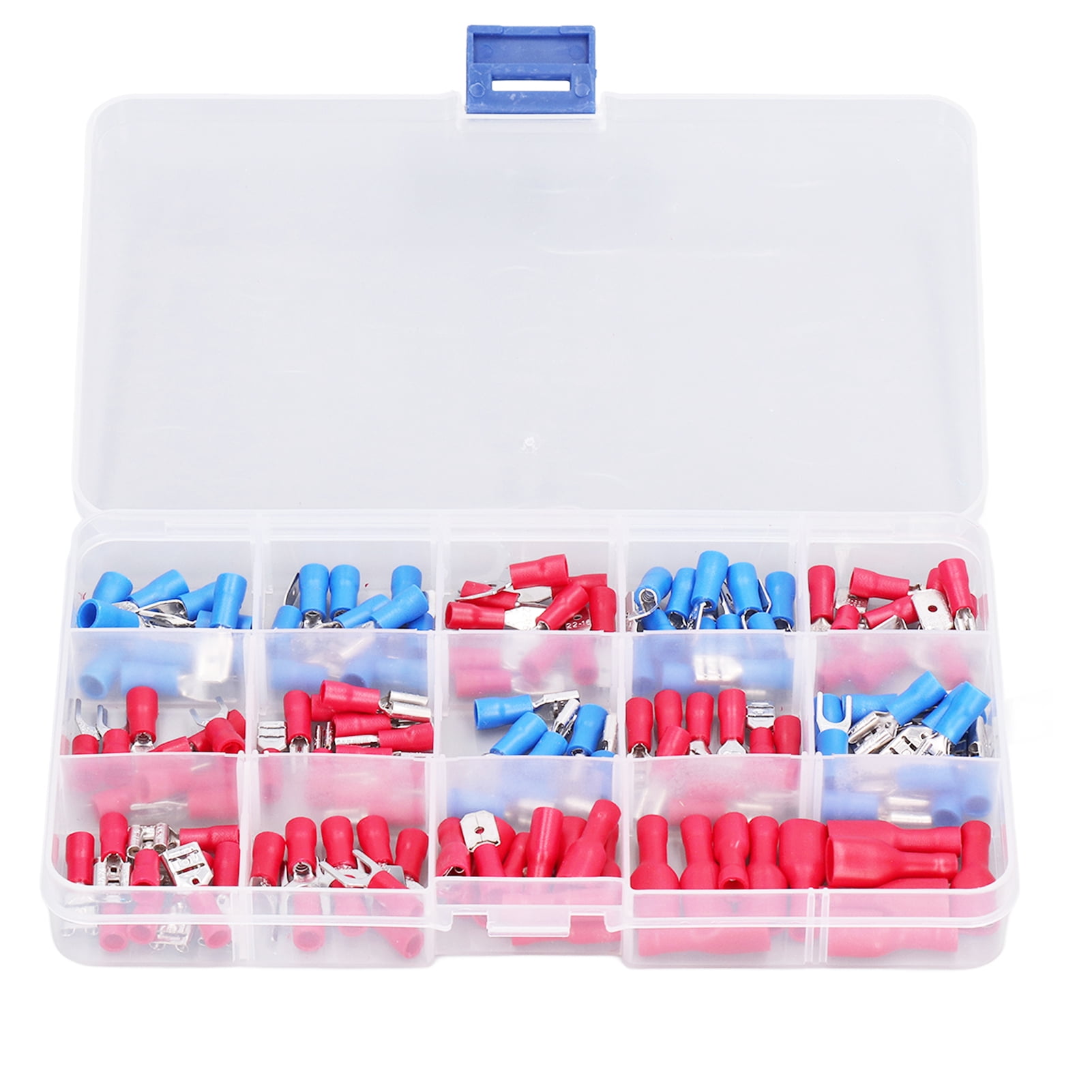 Terminals Connectors Assorted Kit, Male Female Butt Terminal Set PVC