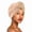 Camel, variant on Knotted Turban Headwrap for Women – Soft Stretch Chemotherapy Hat with Rosette Detail