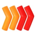 thumbnail image 1 of Motorcycle Accessories 4Pcs Yellow Orange Silicone Gear Shifter Protector For Riding, 1 of 8