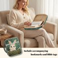 thumbnail image 3 of ZUXONGSY Easter Bunny Egg Print Bible Case for Women Quilted Bible Carrying Case Portable Journal Case with Handle Christian Tote Bag for Christian, 3 of 7