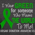 thumbnail image 3 of CafePress - Organ Donation Meansworldtome2 Dark T Shirt - Men's Classic Graphic Cotton T-Shirt, 3 of 4