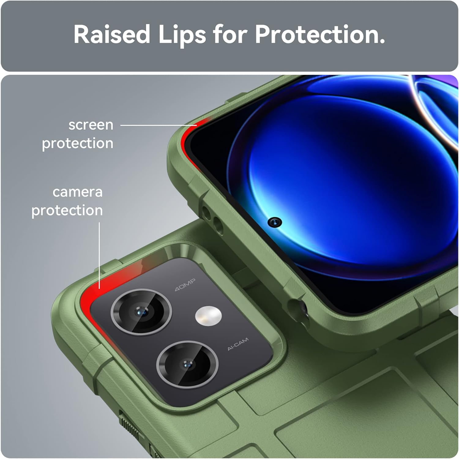 EASSGU Custodia In Silicone TPU Per POCO X5 5G E Redmi Note 12 5G (6.67") – Cover Morbida Effetto Sabbia, Antiscivolo E Facile Da Pulire