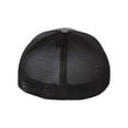 thumbnail image 3 of Richardson - Fitted Pulse Sportmesh with R-Flex Cap - 172 - Charcoal/ Black Split, 3 of 5