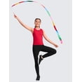 thumbnail image 3 of CRZ YOGA Girls Seamless Athletic Tank Tops Waist Length Active Dance Casual Racerback Sleeveless Shirts Kids Teen, 3 of 6