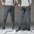 thumbnail image 1 of Denim Skinny Jeans Distressed Men Spring Autumn Clothing Good Quality, 1 of 18