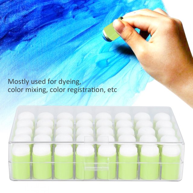 Esponjas De Pintura Facial, Material De Esponja Esponjas De Arte Esponjas De Pintura Para Pintar 40 Piezas Para Mezclar Colores