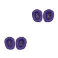 thumbnail image 2 of Tholdsy 2 piezas Cojín para auriculares Auriculares montados en la cabeza Esponja Aislamiento de ruido Auriculares Malla transpirable Orejeras Violeta 2piezas, 2 of 6