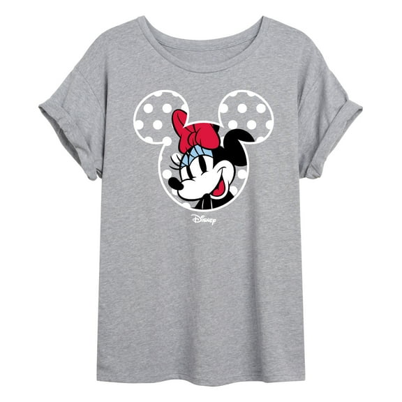 Disney - Minnie Ears - Womens Oversized Graphic T-Shirt