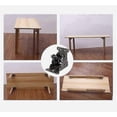 thumbnail image 3 of u200b2-Pack Folding Furniture Support Brackets - Self-Locking Hinges for Tables/Desks (Zinc Alloy Build)u200bu200b_CP, 3 of 5