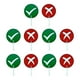 thumbnail image 3 of 10 piezas de paletas de votación para el aula, letreros de interacción, suministros ligeros para votación Verdadero o falso, 3 of 9