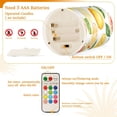 thumbnail image 5 of Yayeee Flameless Candles with Remote Flickering Battery Operated Multi Color Changing, Candy Lemon, 5 of 7