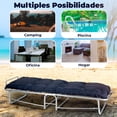 thumbnail image 3 of Catre Individual Plegable De Acero Reforzado Con Colchoneta Modelo Robert, 3 of 7