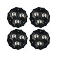 thumbnail image 2 of 4PCS Caster Wheel Swivel Paste for 360 Degree Rotation Storage Box Furniture black, 2 of 9
