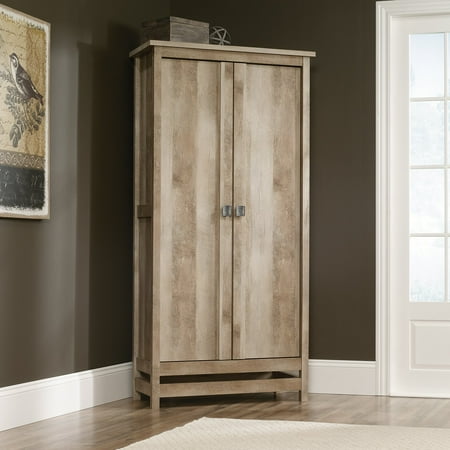 Cannery Bridge Storage Cabinet Armoire - Lintel Oak