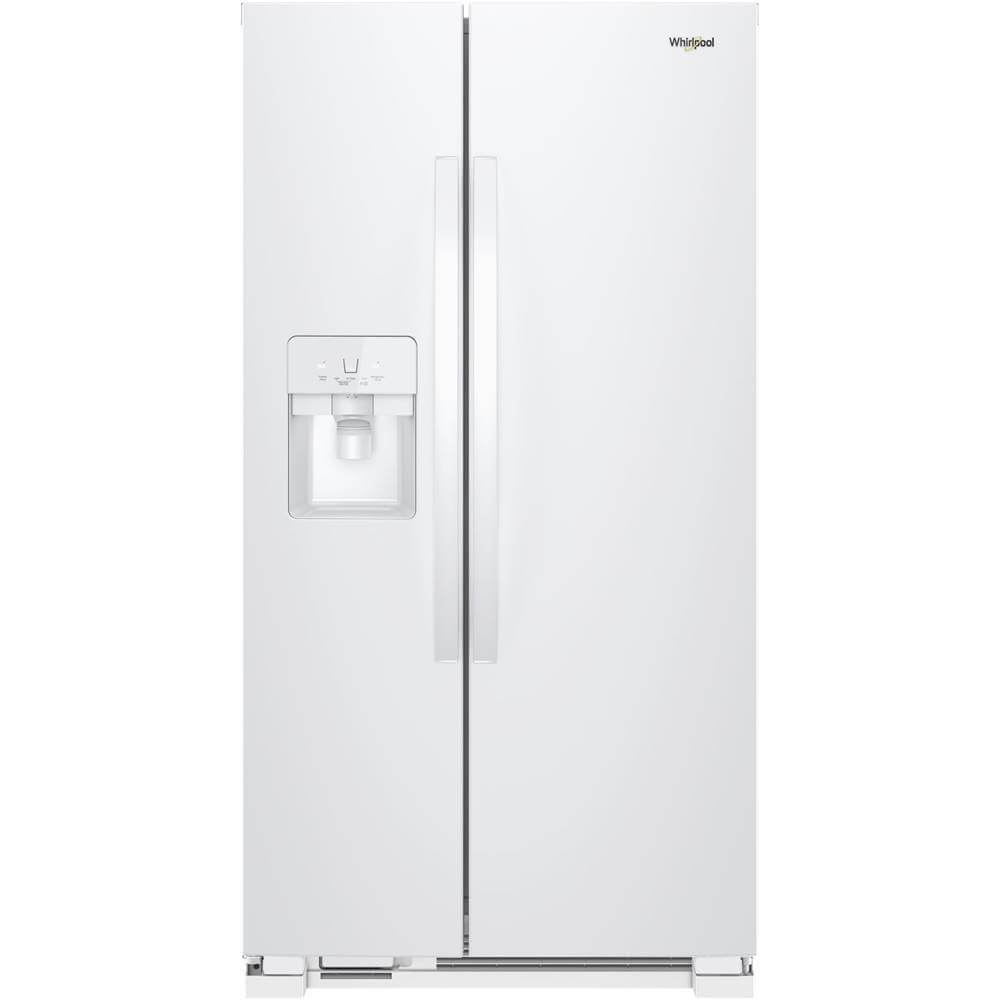 Whirlpool WRS321SDHW 21 Cu. Ft. White SidebySide Refrigerator