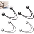 thumbnail image 1 of Clips magnéticos multifunción XINYU para ropa Paquete de 4 potentes imanes Hijab con cadena, 1 of 7