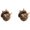 Squirrel, variant on 2Pc 2D Acrylic Forest Animal Acorn Ornaments,Woodland Friends Acorn Ornaments,Forest Hazelnut Ornaments,Asleep Cozy Forest Christmas Ornaments,Pine Cone Hanging Ornament Home Party Décor,Gift