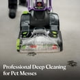 thumbnail image 5 of BISSELL ProHeat 2X Revolution Pet Pro Upright Deep Cleaner, for Carpets and Upholstery, Turbo Strength Motor Technology, 3 Cleaning Modes, Heatwave Technology, 3586, Purple, 5 of 12