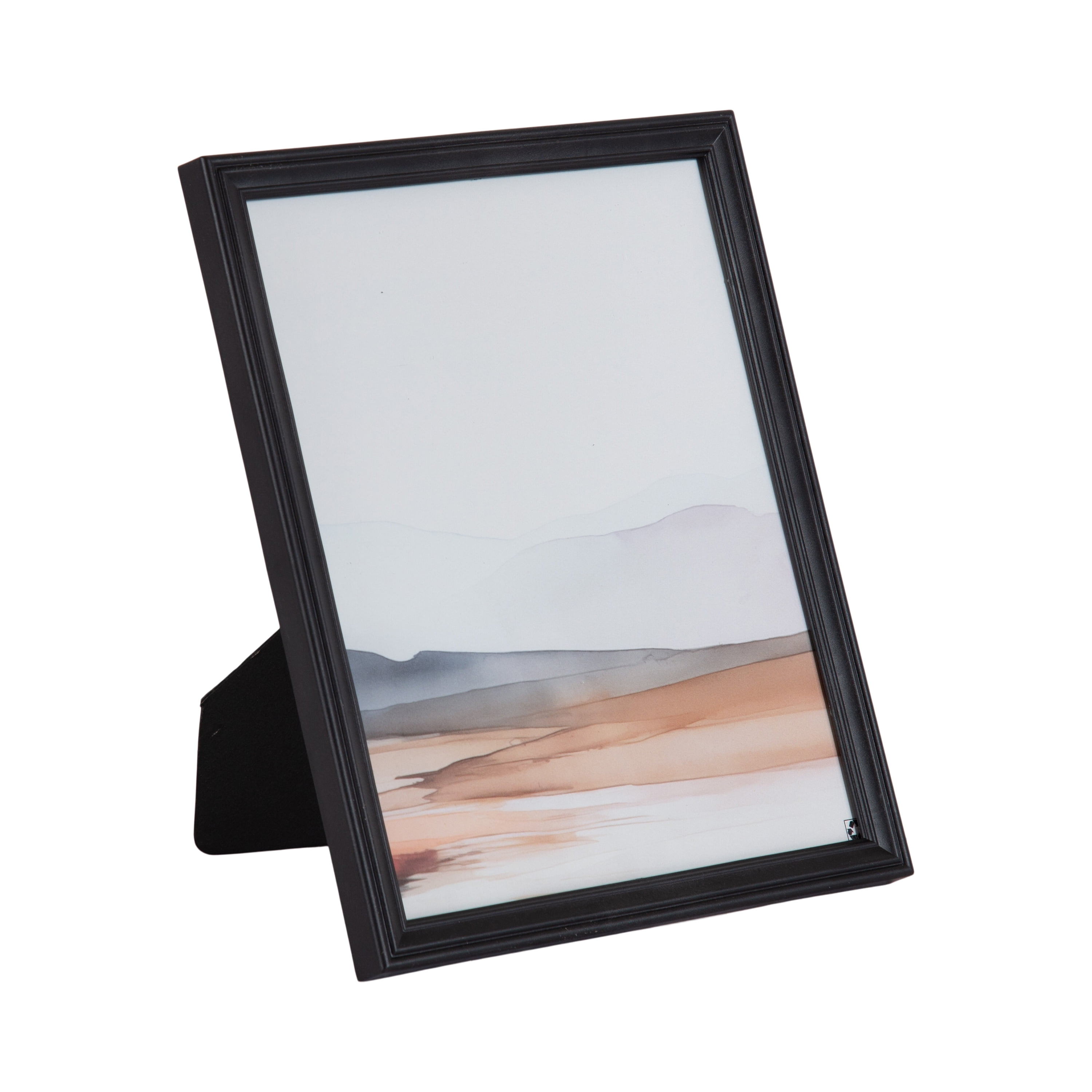 (2 pack) DesignOvation 8x10 Casual Black Decorative Tabletop Picture Frame