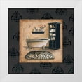 thumbnail image 3 of Gregory Gorham 12x12 White Modern Wood Framed Wall Art Titled - Bath Time II, 3 of 5
