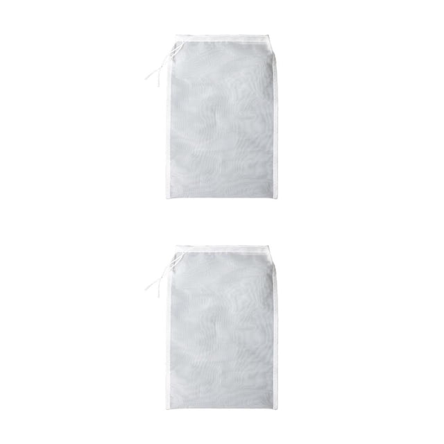 Monstrate Bolsa de filtro de vino de leche de soja Yogur jugo de fruta colador lavable reutilizable Type4 NO4