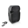 Pyle PPHP157AI - 15'' 1400 Watt Powered 2-Way Full Range PA Loudspeaker System with Built-in 30-Pin iPod Dock, USB Flash & SD Memory Card Readers, LCD Display, Mic Input, Remote Control