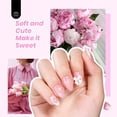 thumbnail image 3 of Kit de uñas Beetles X Press Gel con punta francesa con luz UV para mujer, 3 of 7