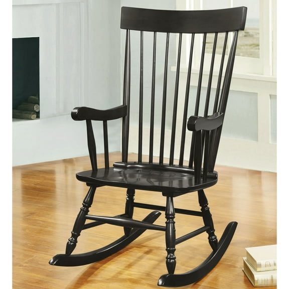 Rocking Chairs, Black Spindle Back Rocking Chair, Wooden Rocking Chairs, Comfortable Rocking Chairs,