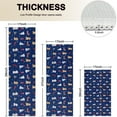 thumbnail image 4 of Dark Blue Christmas Dog and Snowman Pattern Kitchen Rugs Sets Of 3,Kitchen Runner Rugs Non Skid Washable,Decorative Kitchen Floor Mats for Kitchen,Sink,Laundry,17"x30"+ 17"x47" + 17"x59", 4 of 6