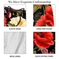 thumbnail image 4 of luoweisi Men's Beach Shorts Quick Dry Swim Trunks with Mesh Lining Flower 2XL, 4 of 5