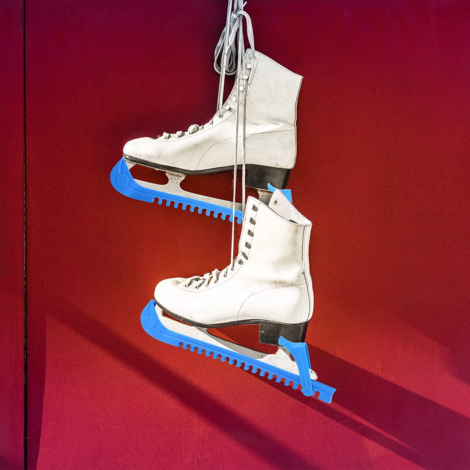 Protège-lames Pour Patins à Glace - Lot De 3 Avec Manchons Et Serviette - Ajustable Et étanche - Pour Patinage Artistique Et Hockey - Protection Anti-rouille