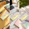 thumbnail image 6 of Lunxisen 1 Pcs Colorful Pencil Pouch Makeup Brush Bag Portable Travel Organizer Cute Multi-functional Case, 6 of 8