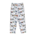 thumbnail image 6 of Fotbe Trains And Cactuse Women's Pajama Pants,Sleepwear Pants,Pj Bottoms Drawstring And Pockets-Small, 6 of 7