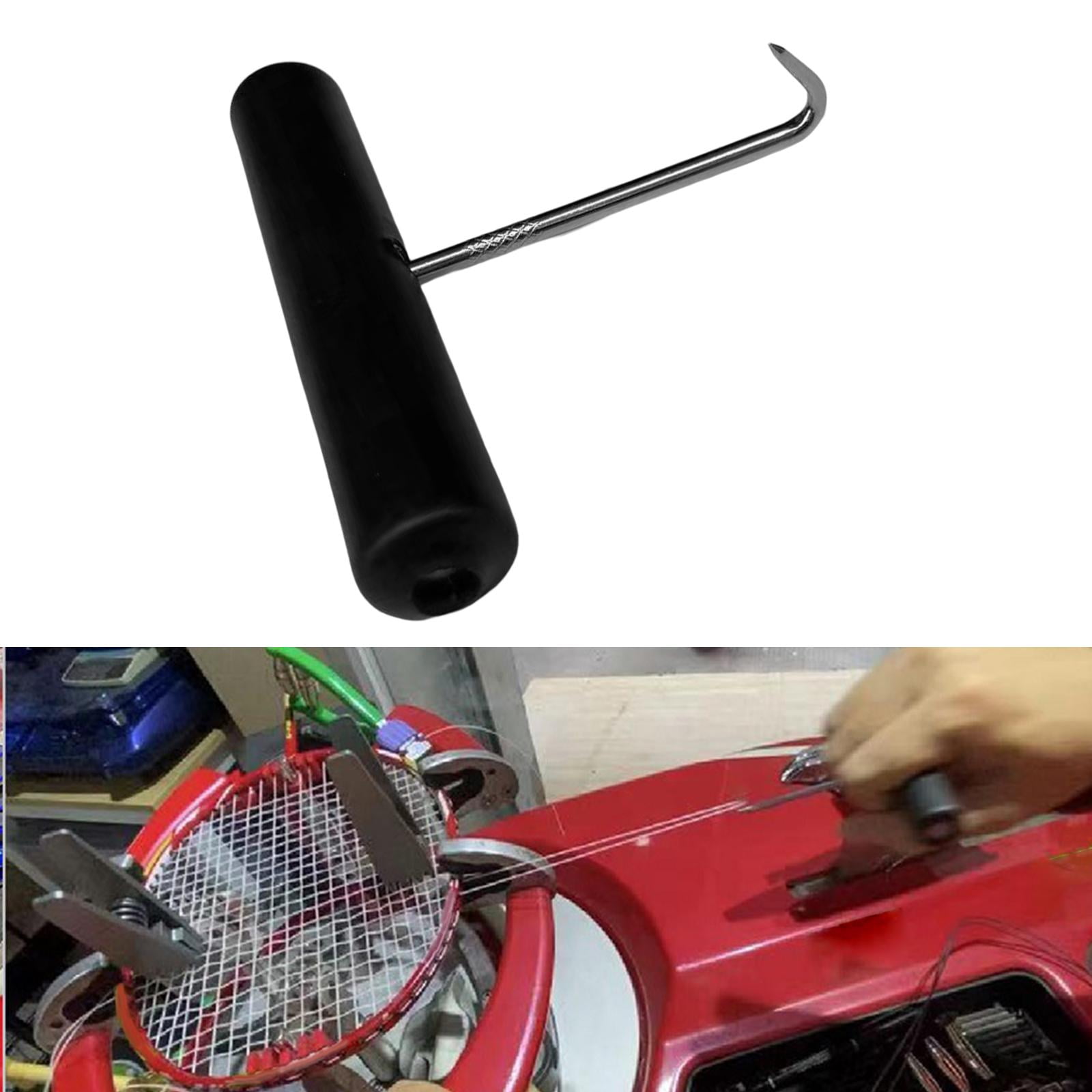 Tennis Racket Stringing Puller Badminton Racquet String Tool Pulling