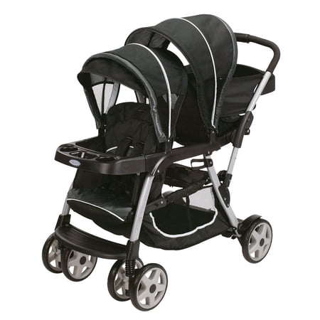 Graco Ready2Grow LX Stand & Ride Duo Double Baby Stroller - Gotham | 1934625