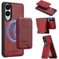 thumbnail image 1 of LC.IMEEKE L3 For Samsung Galaxy S25 Edge Magnetic Case Detachable Card Holder Leather TPU Mobile Cov, 1 of 5