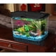 image 3 of Hawkeye 5-Gallon Aquarium Starter Kit with Power Filter and LED Lighting, Impact-Resistant Plastic Design
