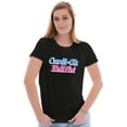 thumbnail image 4 of Oh Hell No Rapper Singer Hip-Hop Womens Fitted Plus Size Graphic Tee Brisco Brands 2X, 4 of 5