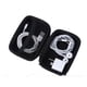 thumbnail image 4 of Estuche de transporte para auriculares Cateissary con cremallera bolsa de protección multiusos, 4 of 6