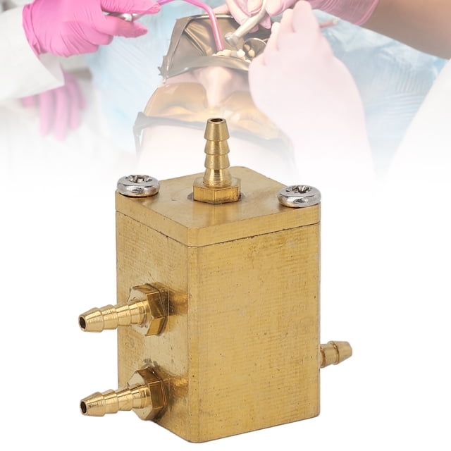 Unidad de Sillón Dental Válvula de Pie de 4 Orificios para un Control Preciso del Agua Válvula de Pie de Sillón Dental Pedal Dental Válvula de Control de Pie Válvula de Pie ANGGREK Otros